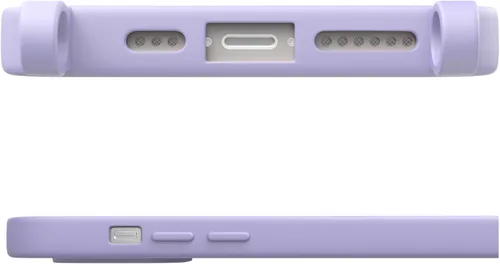 Vista 4 de ZTOFERA Funda para iPhone 12/12 Pro con correa, funda cruzada para teléfono con cordón ajustable para el cuello para el hombro, silicona suave a