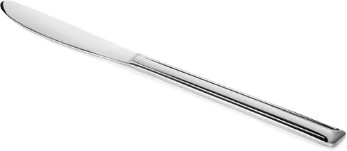 Vista 3 de New Star Foodservice Dominion Pattern - Cuchillo de cena de acero inoxidable 18/0, 8.2 pulgadas, juego de 12, grado comercial