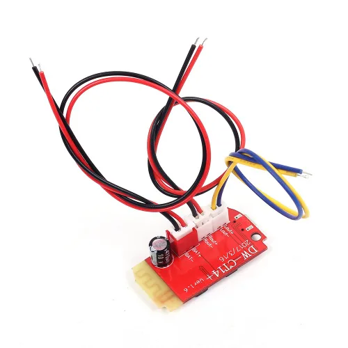 Vista 5 de Placa amplificador de audio, Icstation - Módulo amplificador de audio estéreo compatible 2x5W BT 5.0 Mini placa amplificador 3.7V 5V 5V