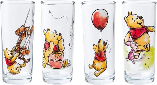 Vista 12 de Silver Buffalo Disney Pixar Coco - Juego de 4 vasos con diseño del Día de los Muertos, 10 onzas
