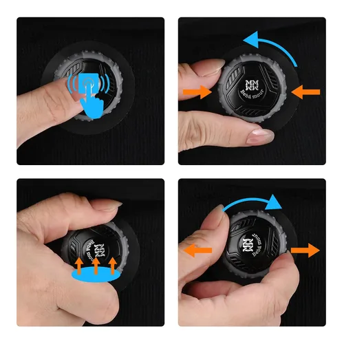 Vista 7 de Bebamour Portabebés ergonómico para bebés de 7 a 32 libras, perilla ajustable para desarrollo saludable de cadera del bebé, portabebés de algodón