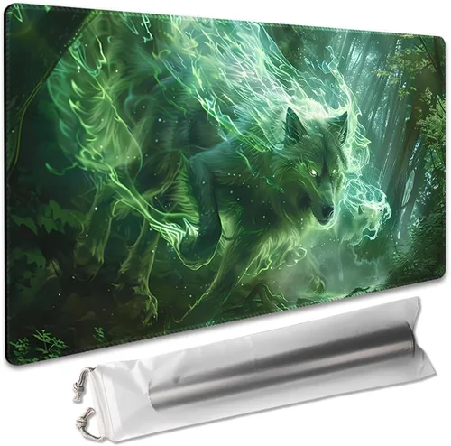 Vista 21 de Tapete de Juego de Mesa Premium de 24x14 pulgadas TCG Compatible con OCG CCG RPG MTG Tapetes de Juego, Alfombrilla de Ratón Tapete de Escritorio