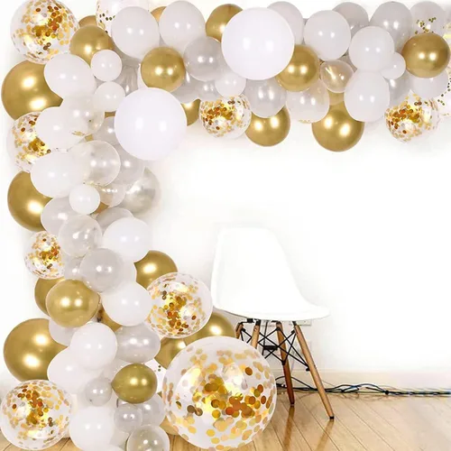 Vista 11 de Soporte redondo ajustable para globos, marco de fondo de boda, fiesta de Navidad, arco para globos con base para decoración de graduación