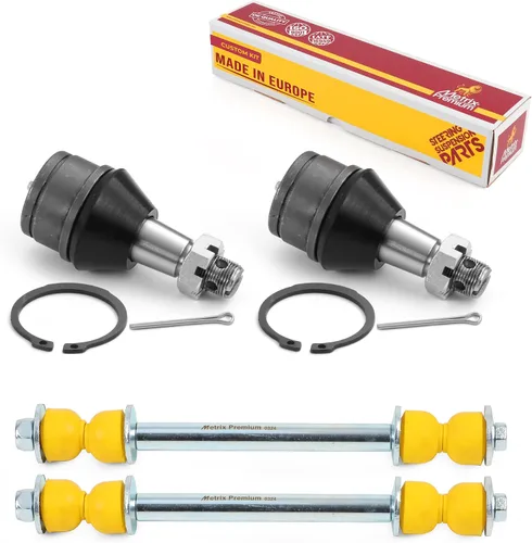 Vista 27 de Metrix Premium Chassis Parts - Juego de 4 piezas de articulación de rótula superior y barra estabilizadora delantera para Ford Ranger RWD 1998-2011
