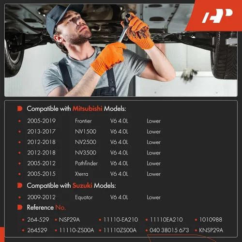 Vista 2 de A-Premium - Sump de aceite inferior para motor con tapón de drenaje