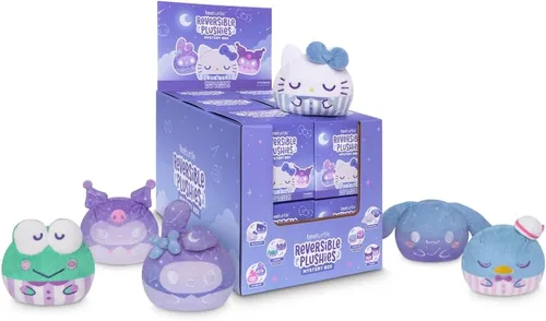 Vista 14 de TeeTurtle Godzilla - Caja ciega reversible de peluche de 3 pulgadas, lindo animal de peluche suave Kawaii
