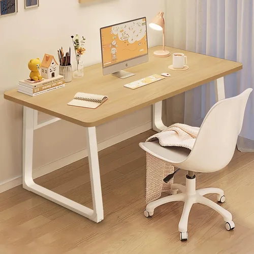 Vista 16 de Escritorio moderno Mesa de computadora de 31,5 pulgadas Mesa de oficina de estilo simple Escritorio de oficina industrial