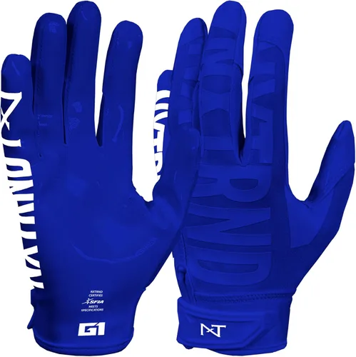 Vista 23 de Nxtrnd G1 Pro - Guantes de fútbol americano para hombre, guantes de receptor pegajosos para adultos