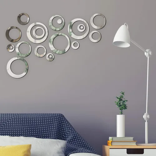 Vista 7 de Adhesivo de pared extraíble para decoración del hogar, sala de estar, dormitorio (estilo A, 48 piezas)