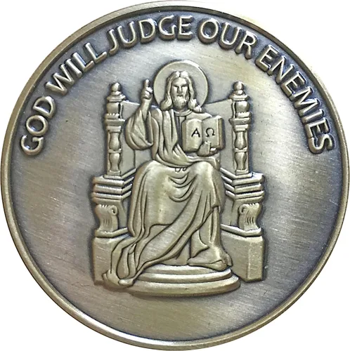 Vista 2 de Gods Bounty Hunter Heads Tails Challenge Coin