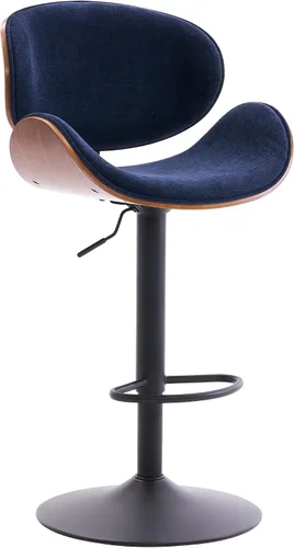 Vista 23 de Kidol & Shellder Taburetes de bar individuales grandes con respaldo de 21 pulgadas, sillas de bar modernas giratorias de altura ajustable, taburetes
