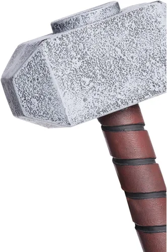 Vista 2 de Rubie 's disfraz para hombre Marvel Universe martillo de Thor disfraz accesorio
