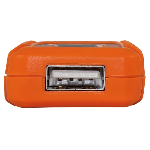 Vista 9 de Klein Tools ET900 Medidor de potencia USB, medidor digital USB-A para voltaje, corriente, capacidad, energía, resistencia