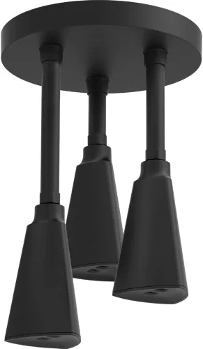 Vista 8 de DELTA FAUCET 57140-CZ H2Okinetic - Cabezal de ducha colgante Raincan, flujo de agua de 1.75 GPM, bronce champán Champagne bronce