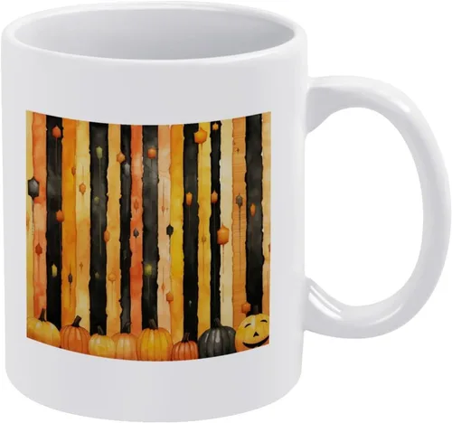 Vista 12 de Coffee Mug Happy Halloween Pumpkin Gnomes Truck Love Cat Bat Ghost Spider Web Ceramic Mugs Happy Halloween Funny Gifts Ideas For Mama Mommy
