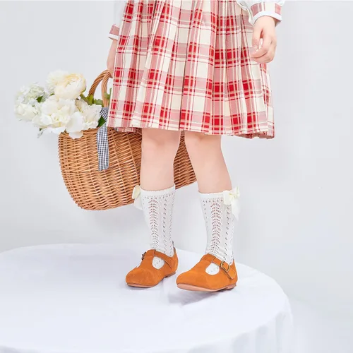 Vista 3 de Felix & Flora Zapatos de vestir planos Oxfords para niña pequeña, zapatos de princesa Mary Jane para fiesta escolar, zapatos de fiesta