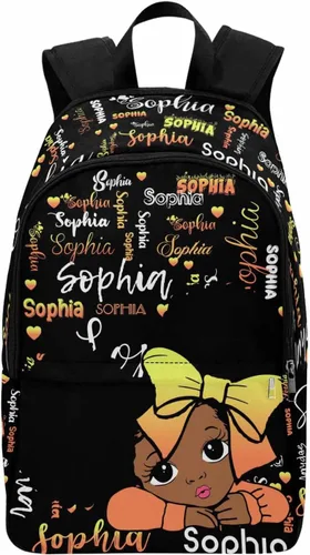 Vista 48 de Texto personalizado Elefante desgaste gafas mochila mochila mochila casual Daypack bolsa para mamá niñas, color86-4, Mochilas Daypack