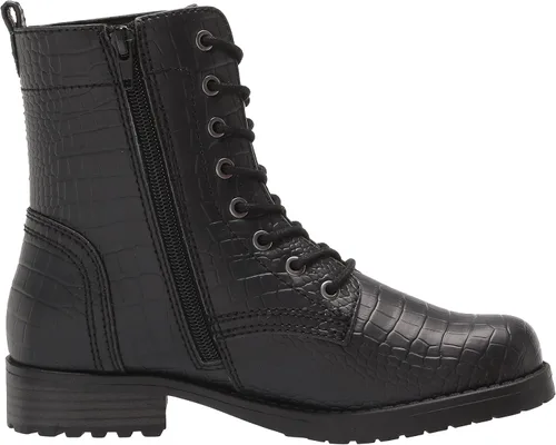 Vista 6 de Tienda Essentials - Botas de combate con cordones para mujer