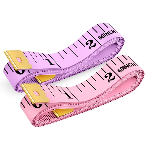Vista 8 de Cinta métrica, iBayam Regla suave de medición de tela para pérdida de peso corporal, costura, sastre, tela de vinilo, suministros de manualidades