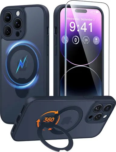Vista 23 de FNTCASE Funda para Samsung Galaxy Z Fold 7 para Magsafe Negro