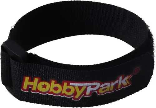 Vista 2 de Hobbypark Correas de batería RC de 0.630 x 7.874 in, correas de sujeción reutilizables, correas de seguridad, correas de gancho y bucle, correas