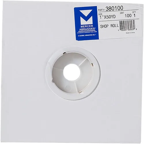 Vista 10 de Mercer Industries 381100 100 rollo de papel de lija.