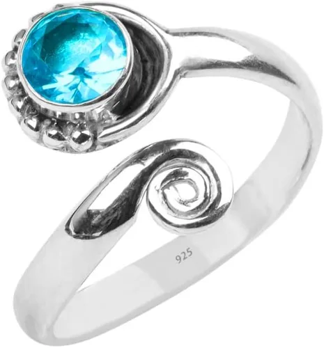 Vista 74 de Anillo de dedo del pie de piedra preciosa de plata de ley 925, joyería para el cuerpo, anillo de dedo del pie de la mano de la mano de la piedra
