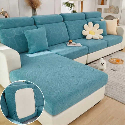 Vista 30 de Fundas mágicas para sofá, fundas interiores mágicas para sofá, funda universal resistente al desgaste, elástica para fundas modulares