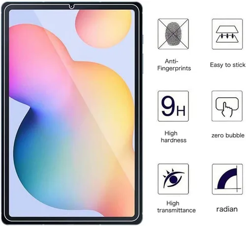 Vista 3 de Protector de pantalla para tableta Samsung Galaxy S6 Lite, vidrio protector de pantalla transparente antiarañazos para Galaxy Tab S6 Lite SM-P610N