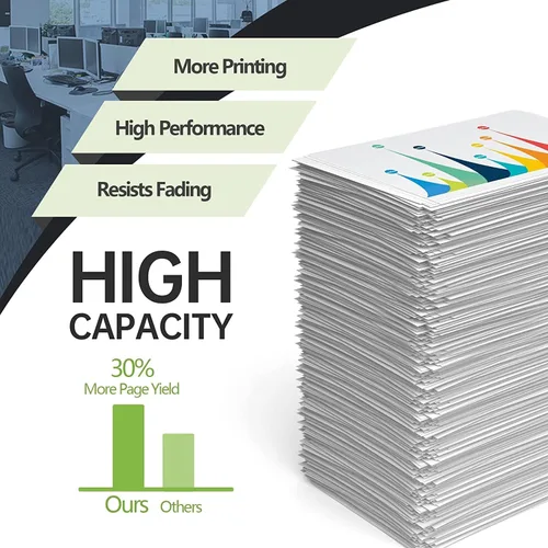 Vista 3 de 6510 6515 Juego de 4 colores de capacidad extra alta compatible 106R03480 106R03477 106R03478 106R03479 Cartucho de tóner de repuesto para Xerox