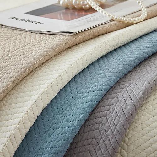 Vista 3 de Funda de sofá de color liso, funda acolchada de algodón suave para sofá modular, antideslizante, lavable, protector de muebles para sala de estar