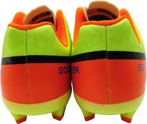 Vista 5 de tiebaoGanar Tacos de fútbol para niños y niñas, aretes largos para interiores y exteriores, TFAGFG, botas de fútbol para hombres y mujeres, zapatos