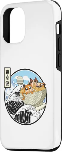 Vista 2 de Funda estética Kawaii Anime Anime Kawaii para iPhone 14 Fideos Ramen