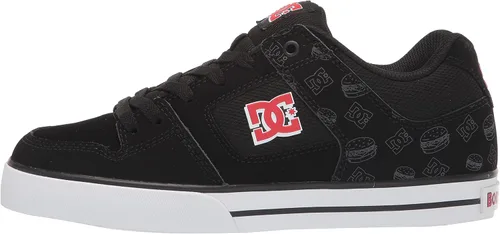 Vista 11 de DC Zapato de patinaje casual puro para hombre NegroNegro