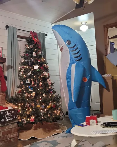 Vista 3 de Inflatable Shark Costume