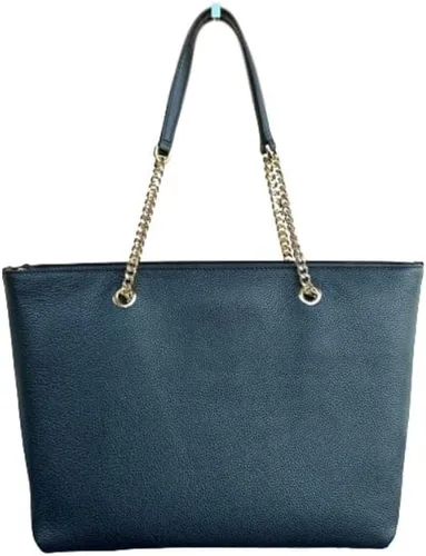 Vista 2 de Michael Kors Jet Set Item Bolso mediano con cadena de bolsillo frontal (negro), Negro