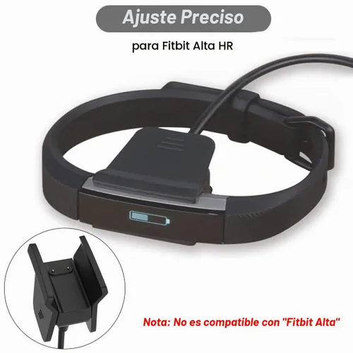 Vista 3 de Emilydeals Cargador para Fitbit Alta HR, cable de carga USB de repuesto para Fitbit Alta HR [2 unidades, 3.3 ft/3.3 pies] (2)