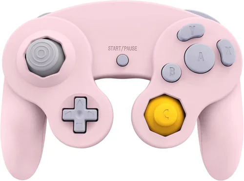 Vista 41 de eXtremeRate Placa trasera negra para Nintendo Gamecube Controller, cubierta de repuesto de agarre suave al tacto con botones para controlador