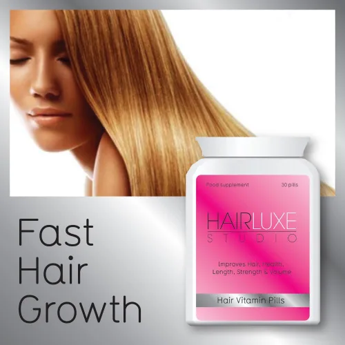 Vista 2 de Hair Studio Hair - Píldoras de vitaminas para el cabello grueso y largo, sin extensiones