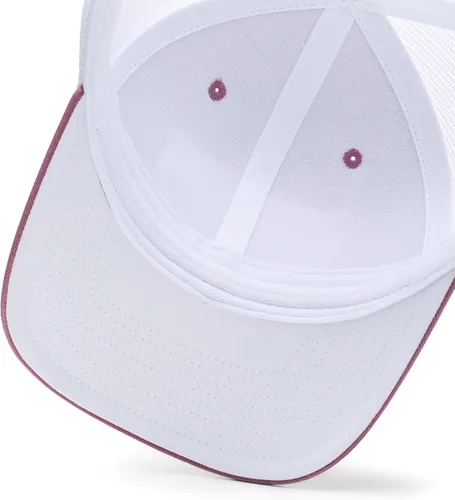 Vista 6 de Columbia Gorra de bola de malla Bandera antigua de malva/blanco/pescado