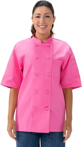 Vista 10 de Chef Works Chaqueta de Chef Unisex Volnay Blanco