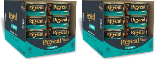 Vista 14 de Reveal Alimento natural enlatado húmedo para gatos, ingredientes limitados y naturales, sin granos, alto contenido de proteínas sin aditivos