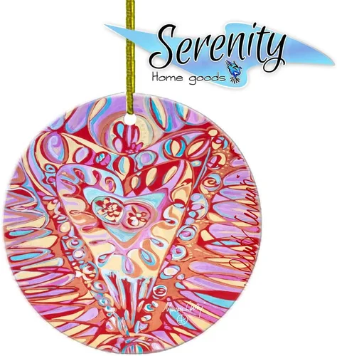 Vista 3 de Maureen Claffy Ceramic Christmas Tree Ornament Conception