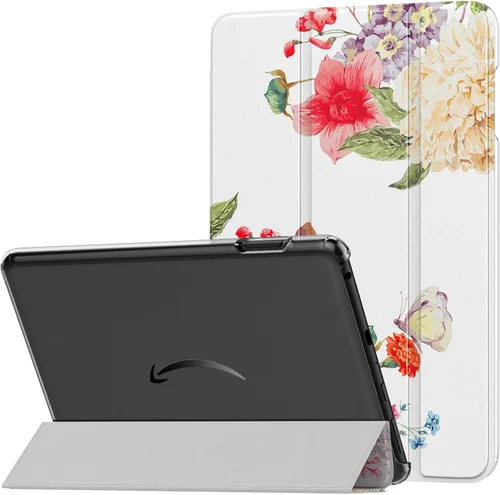 Vista 20 de MoKo Funda para tablet Amazon Kindle Fire HD 8 y 8 Plus (12ª generación/10ª generación, versión 2024/2022/2020) de 8 pulgadas, cubierta de soporte