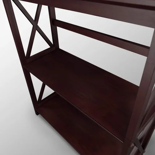 Vista 10 de Estantería con forma de escalera Casual Home Espresso