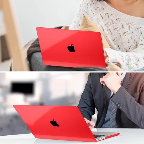 Vista 8 de TWOLSKOO Funda compatible con M4 MacBook Air de 15 pulgadas versión 2025-2023 M4 A3241 M3 A3114 M2 A2941, carcasa rígida de plástico, protector