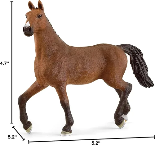 Vista 8 de Schleich Horse Club Horse Toy para niñas y niños a partir de 5 años, Oldenburg Mare, 4.8 pulgadas