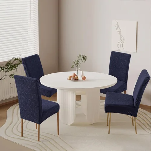 Vista 27 de Fundas impermeables para sillas de comedor, fundas elásticas para sillas Parsons, para comedor, cocina, funda protectora para silla de comedor