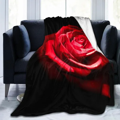 Vista 9 de Manta de hongos florales retro de los años 70, mantas suaves de franela para cama, acogedora y ligera, regalos de felpa para mujeres, hombres