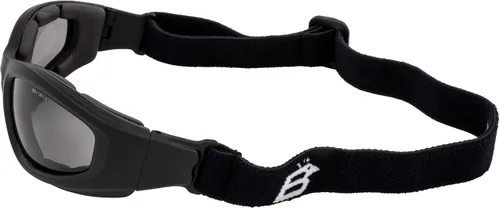 Vista 8 de 2 pares de gafas Birdz Eyewear Soar Safety acolchadas para motocicleta, marcos negros